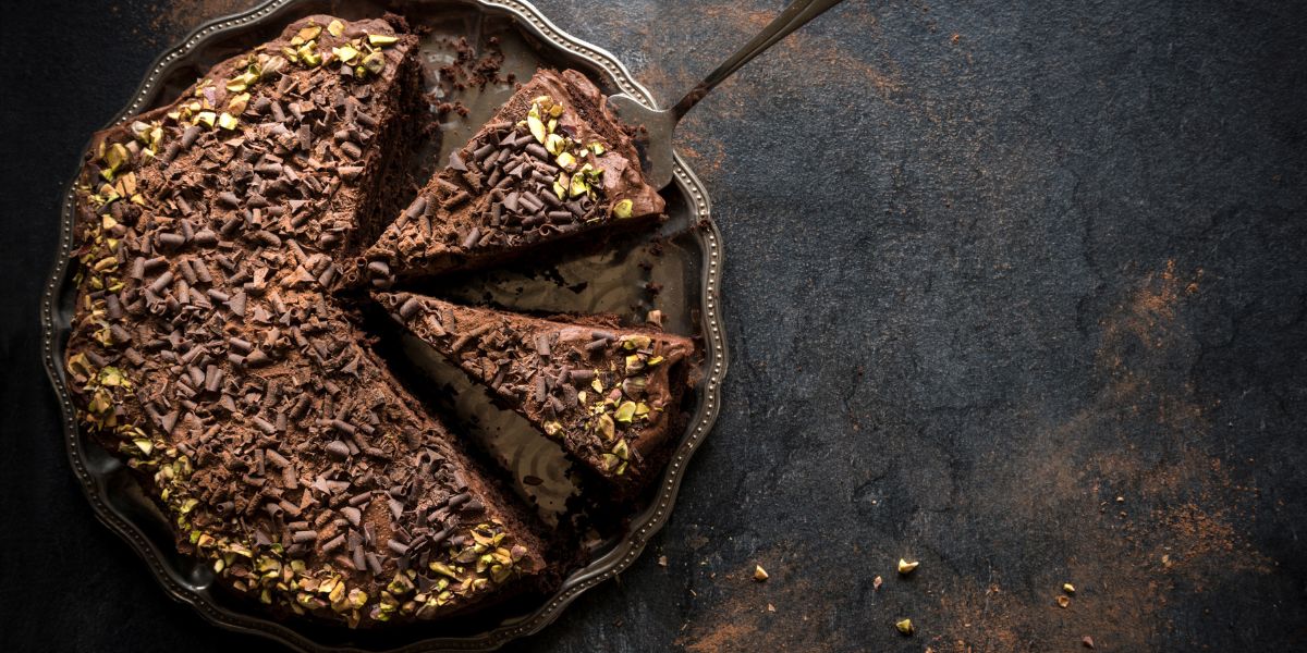 vegan τούρτα σοκολάτα
