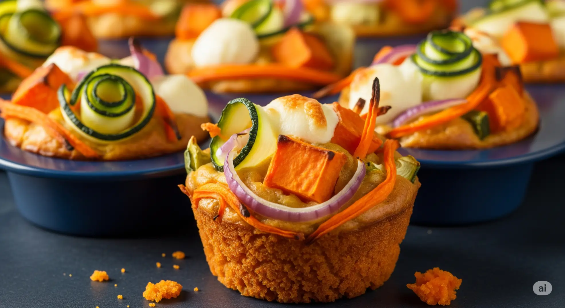 Μάφιν Λαχανικών