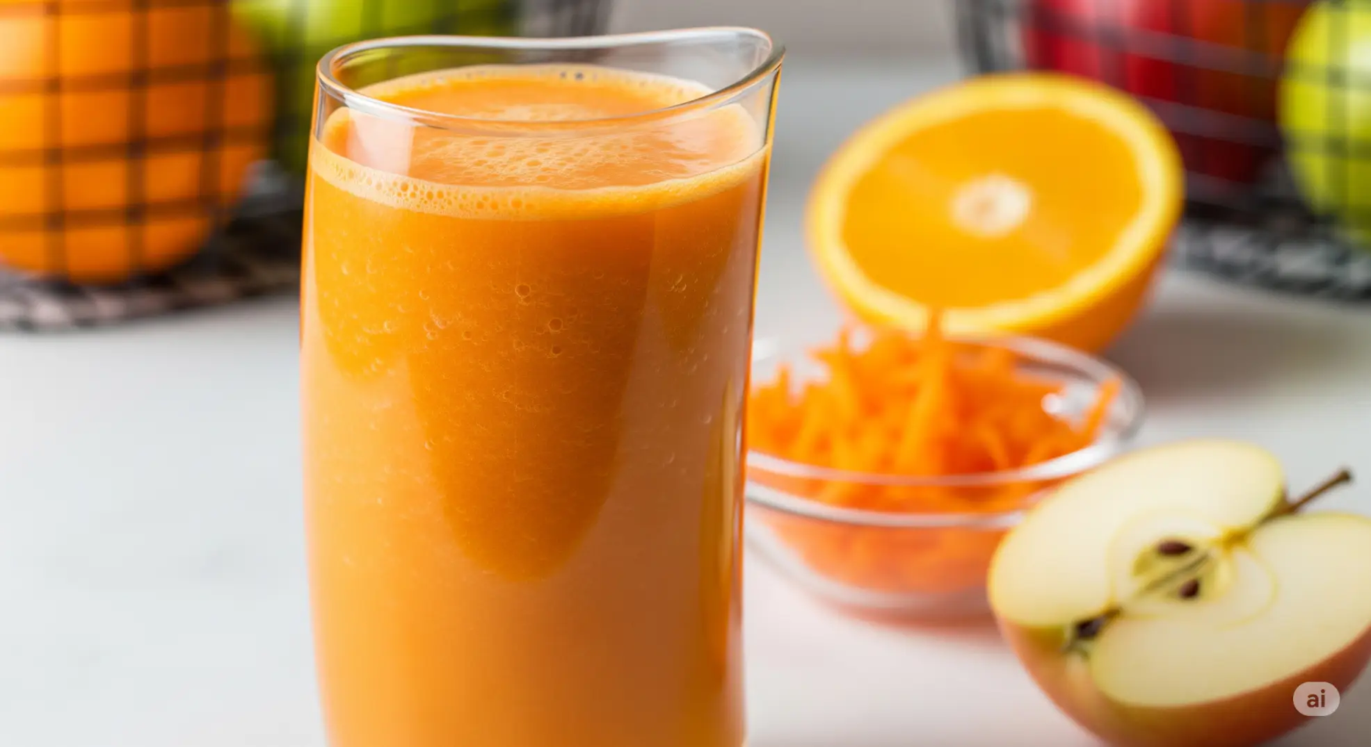 smoothie karoto portokali